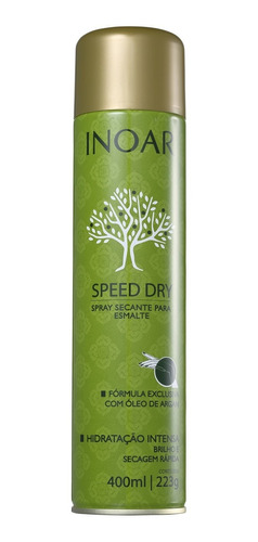 Inoar Speed Dry-spray Secante Para Esmalte 400ml