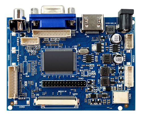 Placa De Controlador De Pantalla Lcd De 7 Pulgadas 1024 X 60