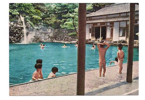 Postal Japon Niños En Un Lago Pileta  Numero 068 B3