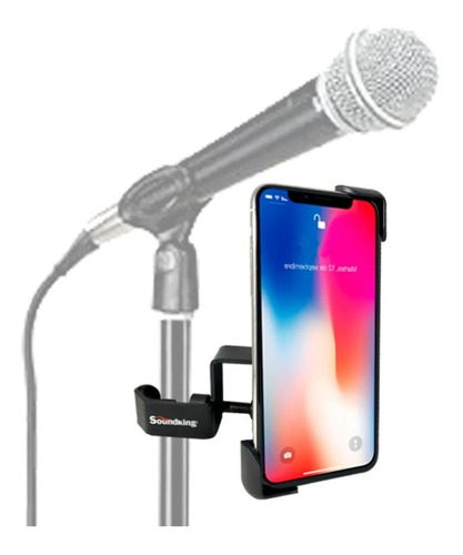 Soporte iPhone Celular Para Pie De Mic O Bateria Sip108a