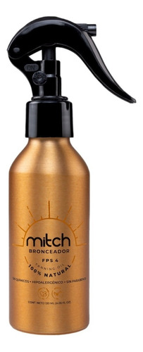 Bronceador 4 Fps 120ml Mitch Orgánico Ecovegan Cruelty Free