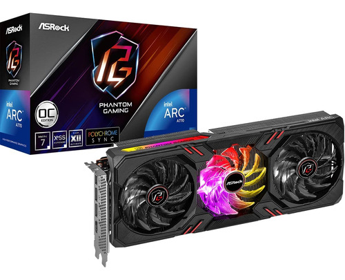 Tarjeta De Video Intel Arc A770 Asrock Phantom Gaming 16gb