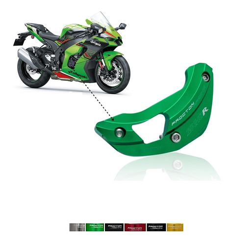 Protetor Lateral Motor Procton Racing Kawasaki Zx10r Zx10