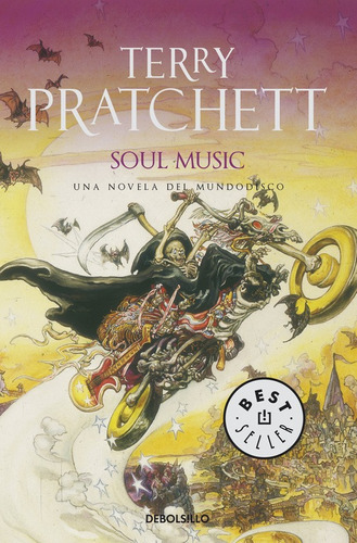 Soul music, de Pratchett, Terry. Serie Ad hoc Editorial Debolsillo, tapa blanda en español, 2011