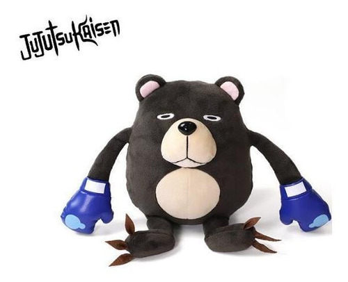 Pelúcia Urso Boxeador Jujutsu Kaisen Anime Japonês