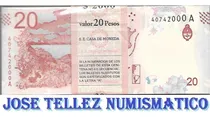 Comprar Fajo 100 Billetes $ 20 Guanaco Correlativos Sin Circ Palermo