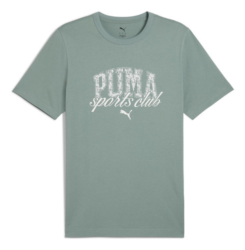 Polera Puma Puma Class Graphic Tee Verde Hombre
