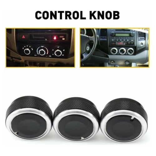 3x Control Knobs Audio Radio Fits Toyota Vios 2002-2006  Oad