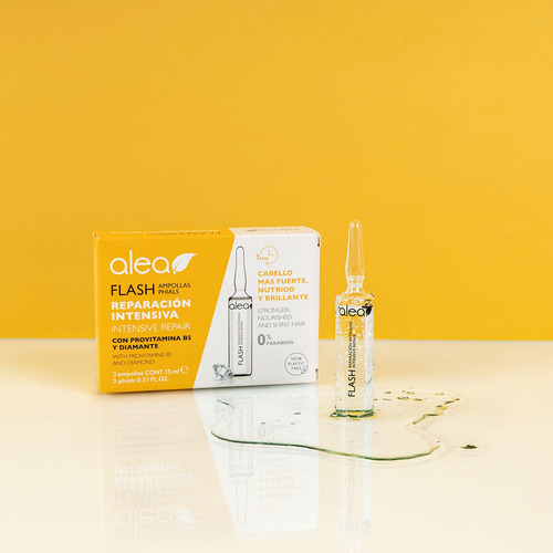 Alea Flash Reparación Intensiva Con 3 Ampolletas 15ml C/u
