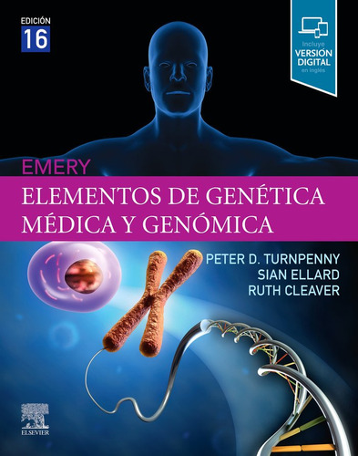 Libro Emery Elementos De Genetica Medica Y Genomica 16âª ...