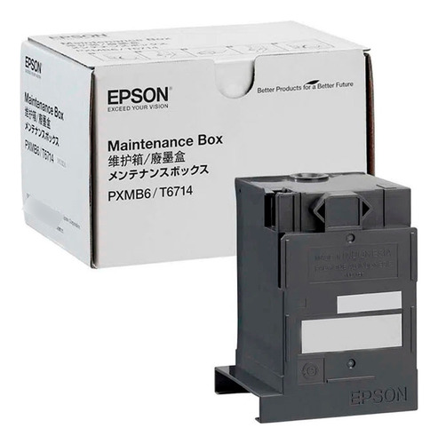 Caja De Mantenimiento Epson T671400 Para Wf-c869rdtwfc