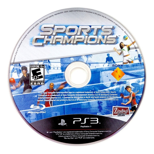Sports Champions Play Station Ps3 (Reacondicionado)
