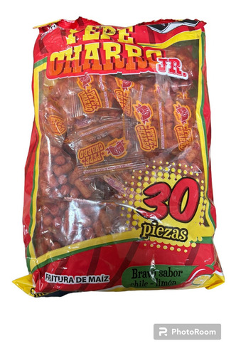 Frituras De Maiz Pepe Charro Chile Limon 30pz
