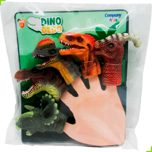 Dedoche Dinossauro Dino Dedo Fantoche De Dedo Brq-1097