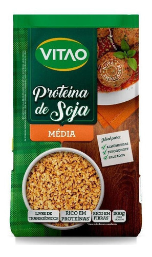 Kit 6 Proteína De Soja Vitao 200g