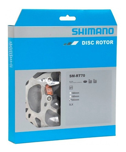 Disco Rotor Shimano Rt-70 160mm Ice Tech Centerlock