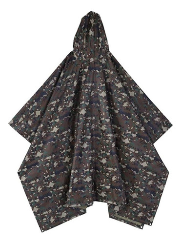 Poncho Impermeable Militar Poncho Para Lluvia Capa Lluvia