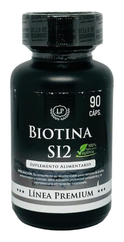 Biotina Con Silicio Linea Premium 90 Capsulas