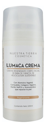 Lumaca Crema 100ml Todo Tipo De Piel