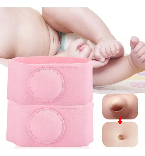 Cinturón De Hernia Umbilical Para Bebés Con Ombligo, 2 Unida