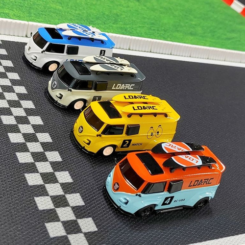 Control Remoto Van Bus Tipo Combi Miniatura 1/64 Rtr 2.4 Ghz