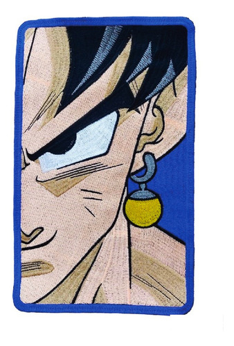 Parche Bordado Goku 10x6cm Termofijado