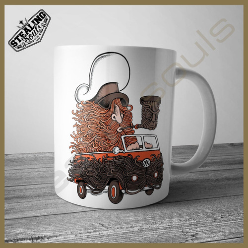 Taza Fierrera - Volkswagen #0086 | Gti / Kombi / Beetle / Vw