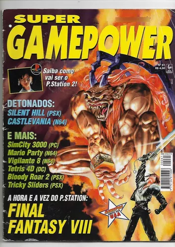 Revista Super Game Power Nº 52 Detonado Rockman & Forte