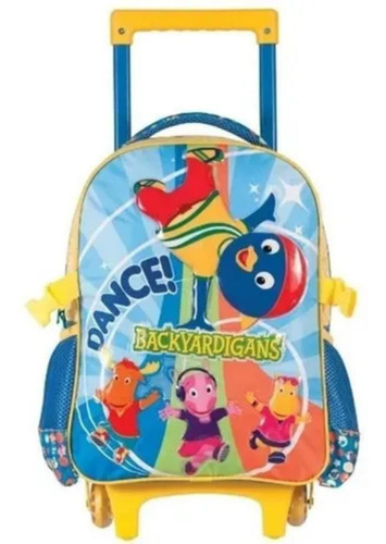 Mochila Pequena Com Rodinha Escolar Infantil Backyardigans