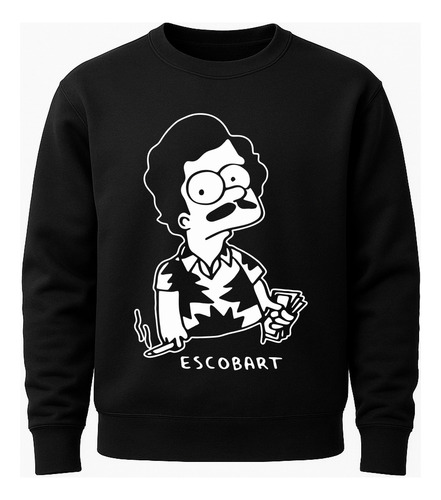 Buzo Los Simpsons Escobart Frisa Premium