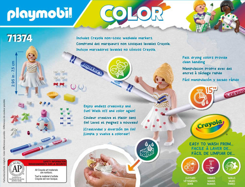 Playmobil Color: Diseñador De Desfiles De Moda
