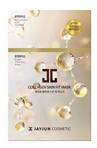 Jayjun Collagen Skin Fit Mask, 2 Step, 10 Sheets,0.84 ****, 