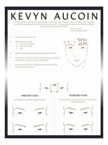 Kevyn Aucoin The Precision Brow Pencil. Ultra-slim Brunette
