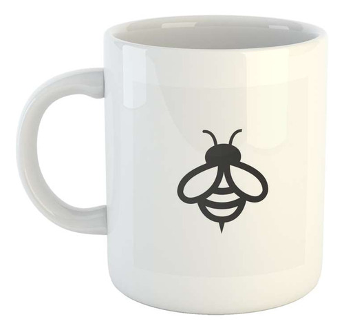 Taza Ceramica Abeja Voladora Insecto Volador Apicultura