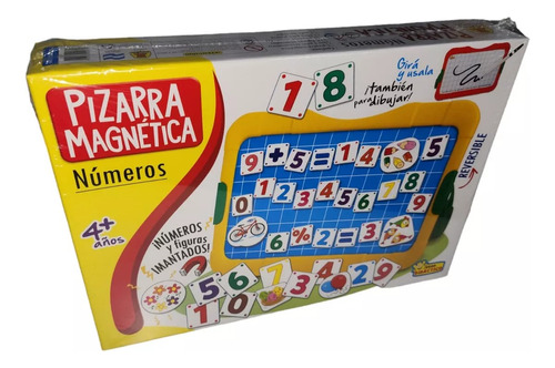 Pizarra Magnetica Reversible Numeros Imantados Implas 238