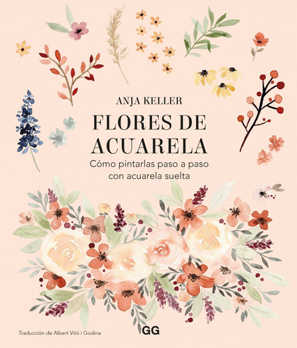 Flores De Acuarela. Cómo Pintarlas Paso A Paso