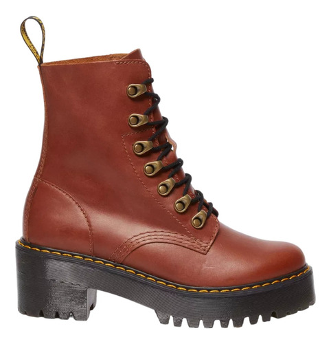 Dr. Martens Botas Leona Botas De Tacón Farrier Para Mujer