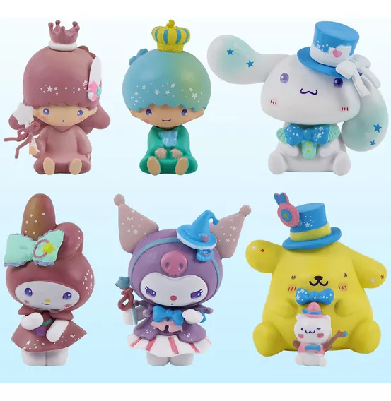 Miniadorno De Figura Cinnamoroll De My Melody Kuromi Purin,