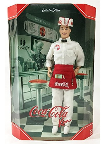Mattel Barbie  muñeco Ken Coca Cola  coca Cola Ken