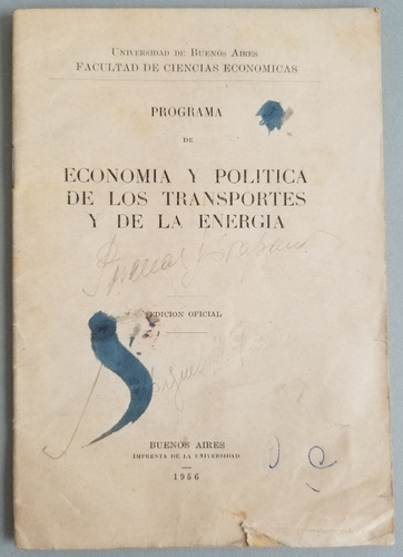 Economía Y Política De Los Transportes Y De La Energía 55092