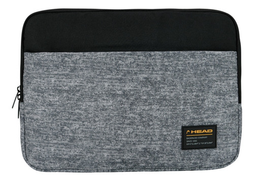 Funda Computador Zip 14 Melange Gris Oscuro Head