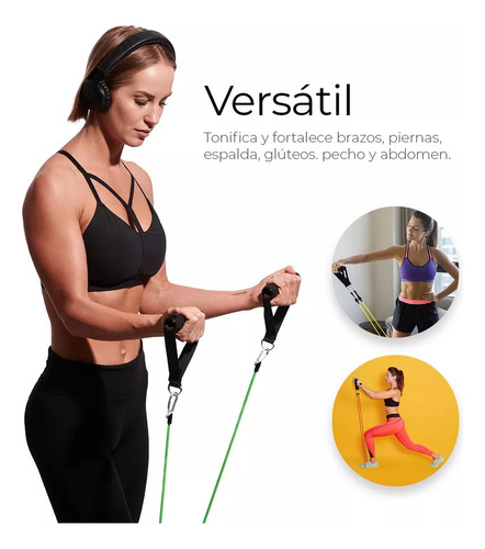Ligas De Resistencia Raganet Para Pilates Y Gimnasio Multicolor