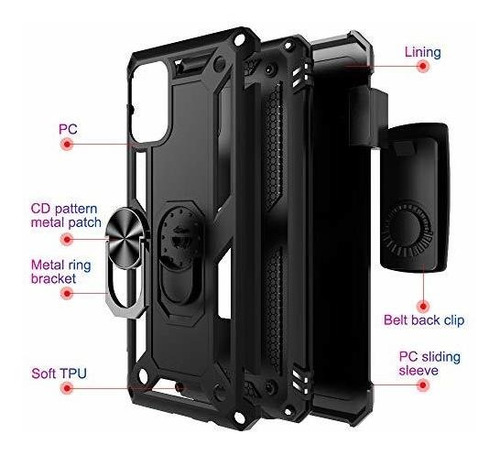 Sunbrightful Para Galaxy A51 (no Apto Para A51 5g, 360 Prote