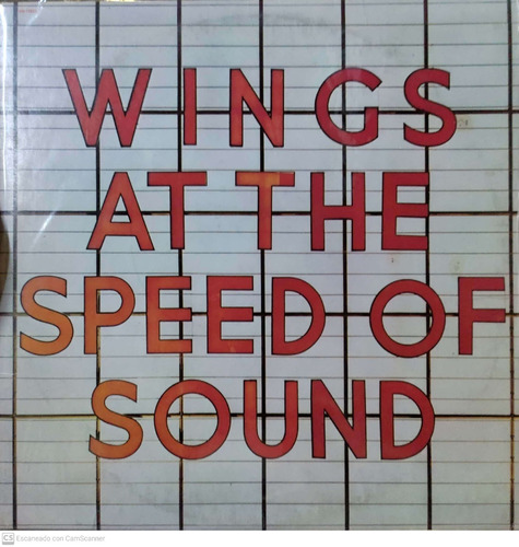 Disco Vinilo Wings At The Speed Of Sound Lp Usa Todelec