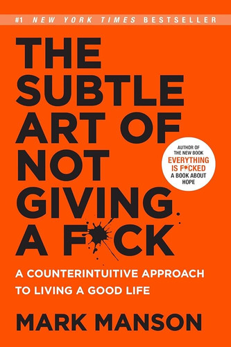 Subtle Art Of Not Giving A F*ck,the - Harper Collins Kel Edi