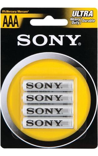 Baterias Aaa Pilas Sony Ultra Caja 96 Unidades 1.5voltios