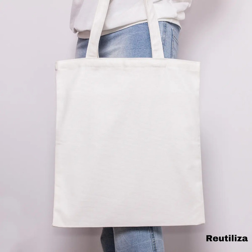 30 Bolsas Tote Bag De Manta Cruda 40 X 35 Cm. 100% Algodon | Meses sin  intereses