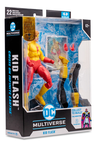 Figura Build-a 7 Kid Flash (crisis On Infinite Earths)