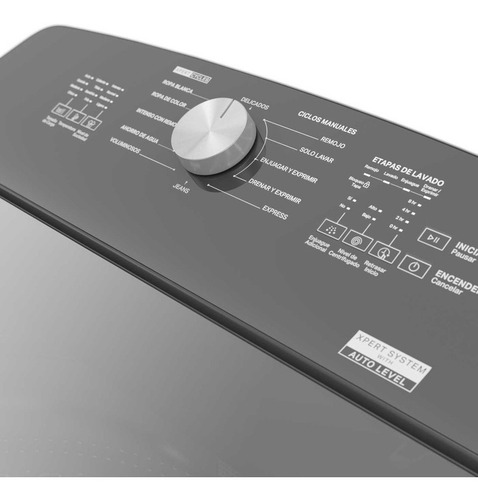 Imagen 5 de 6 de Lavadora Whirlpool 22kg Gris Carga Superior 8mwtwla31wjg