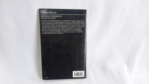 Imagen 2 de 5 de La Piccola Ombra Banana Yoshimoto Feltrinelli En Italiano